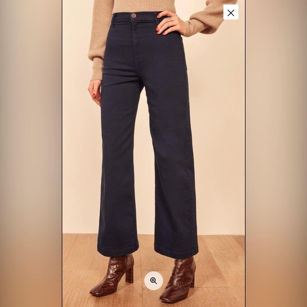 Reformation Jane Wide Leg Pant - Picture 2 of 8